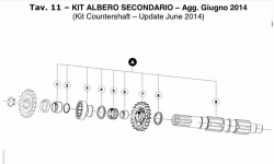 ALBERO SECONDARIO VERSIONE 3.0 D21 TM KZ10 KZ10B 